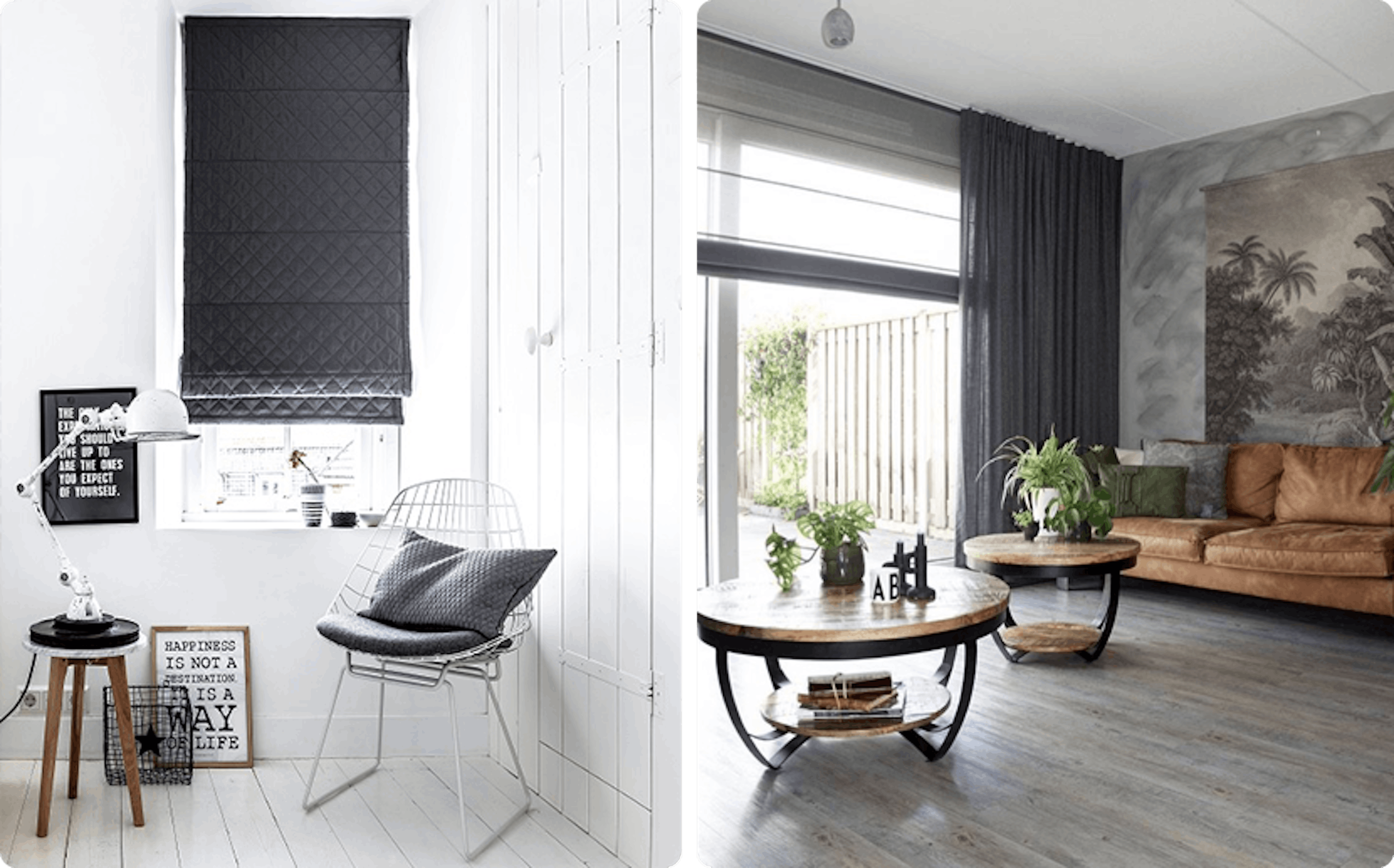3x Raambekleding voor je industriële interieur 3x Raambekleding voor je industriële interieur