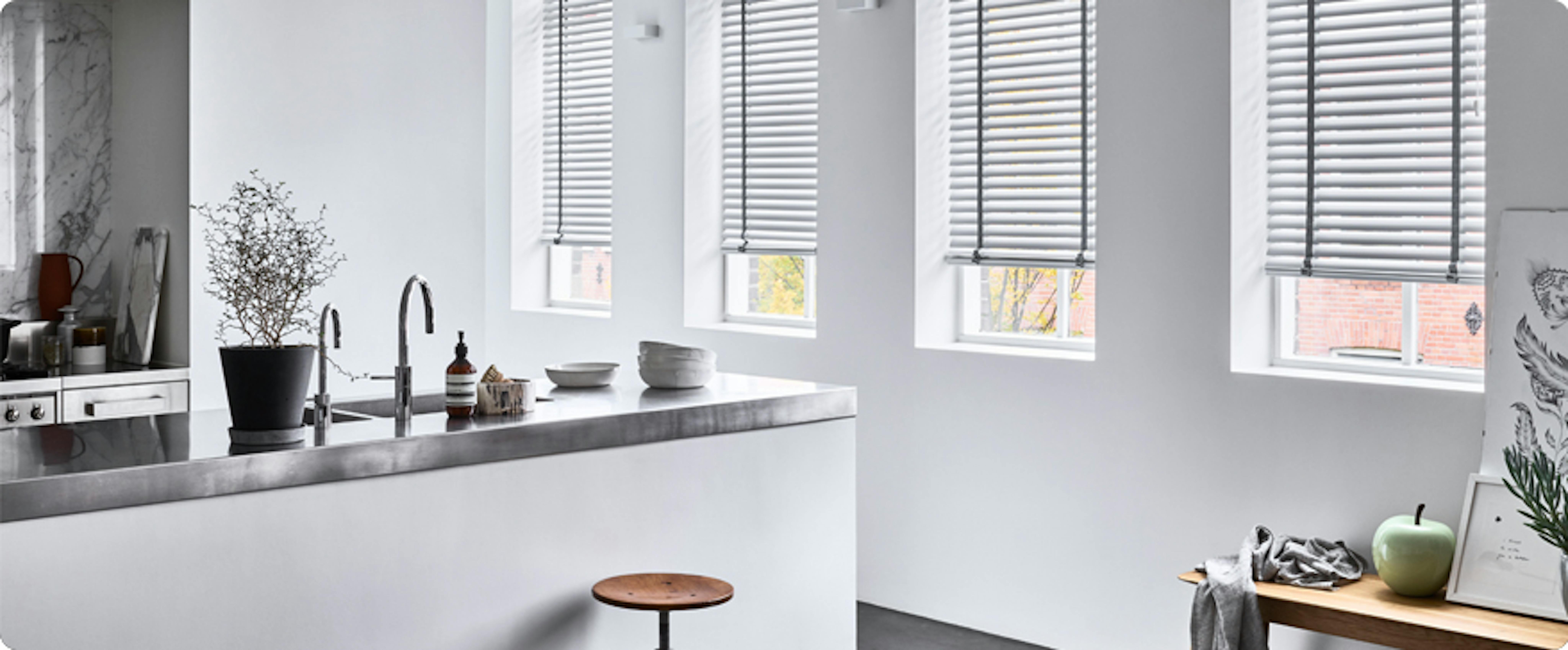 4x Raamdecoratie in de keuken - Inhuisplaza NL