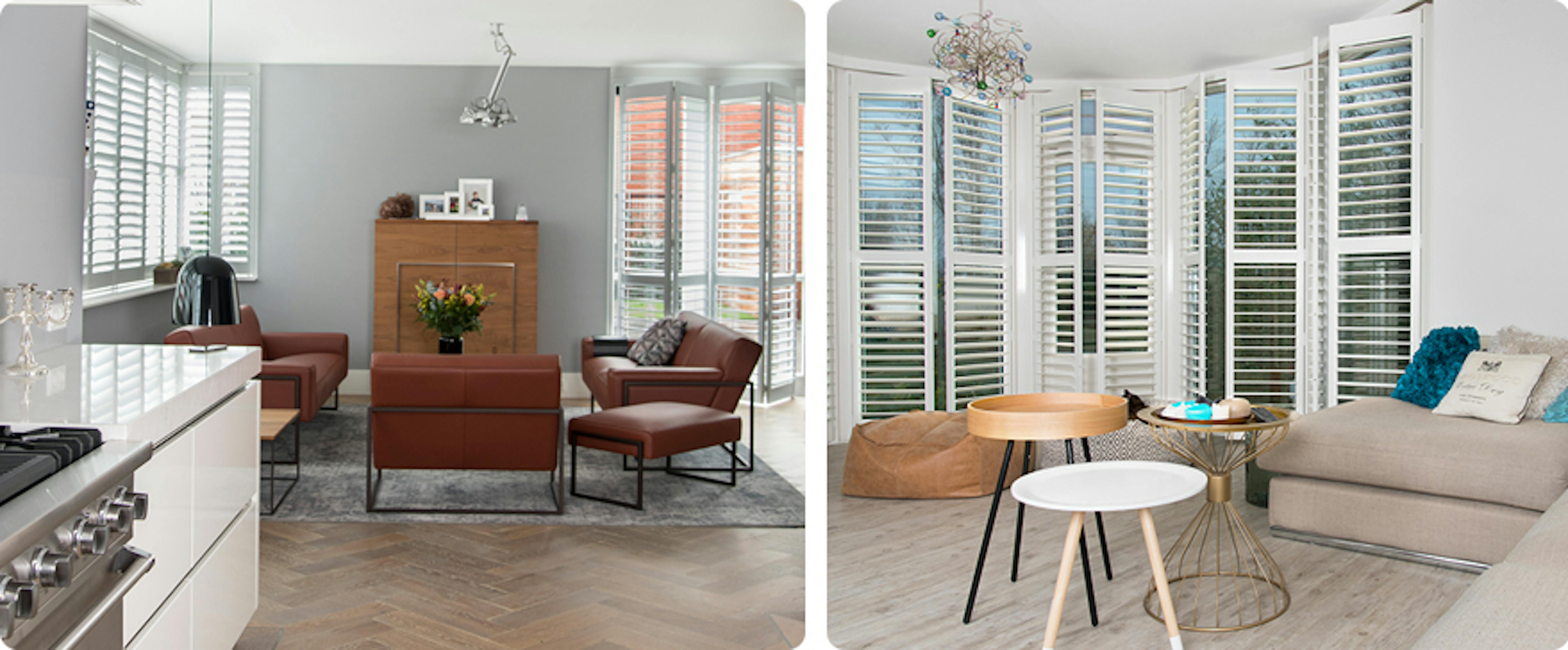 5x Raamdecoratie voor de woonkamer 5x Raamdecoratie voor de woonkamer