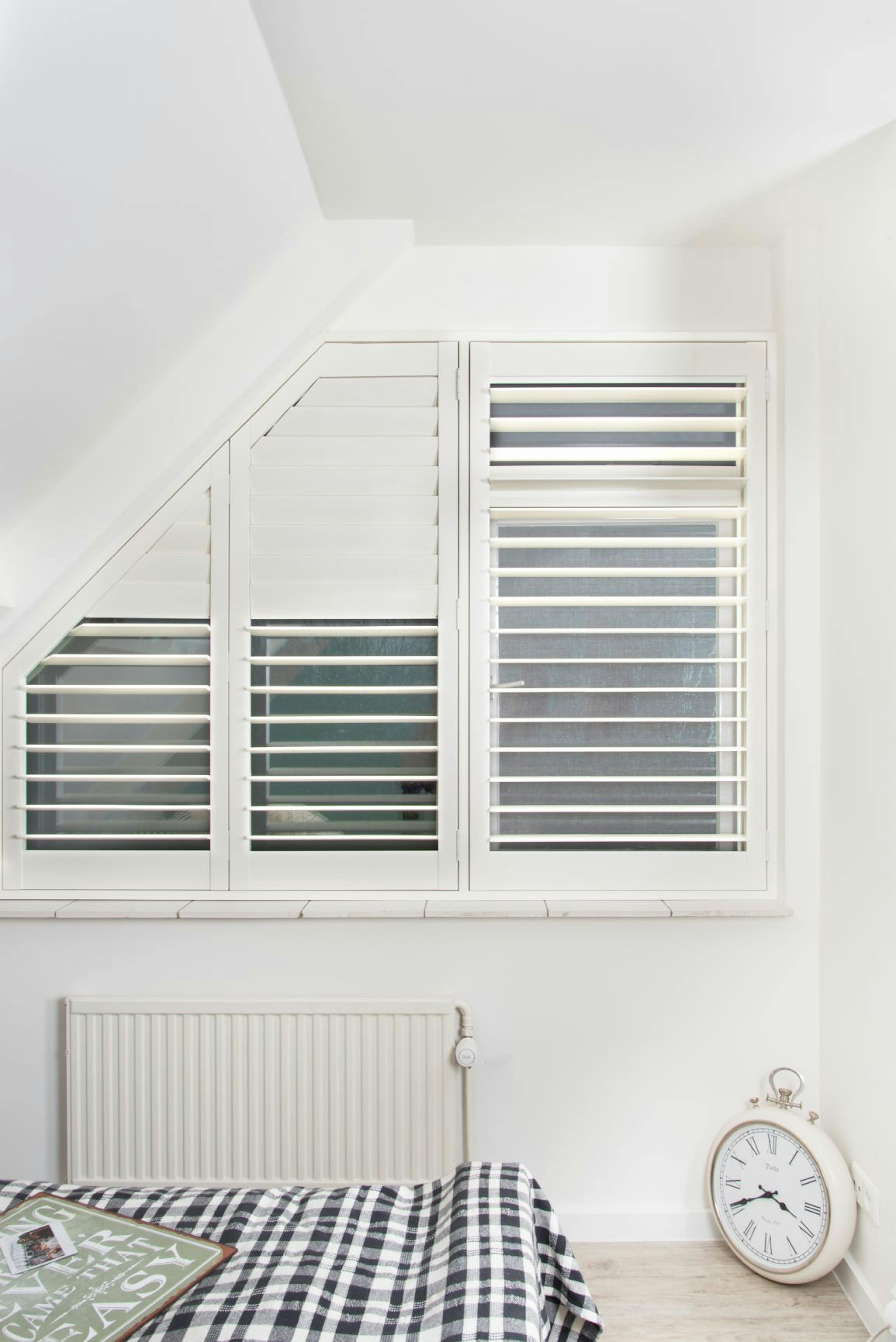 Shutters in de slaapkamer Shutters in de slaapkamer