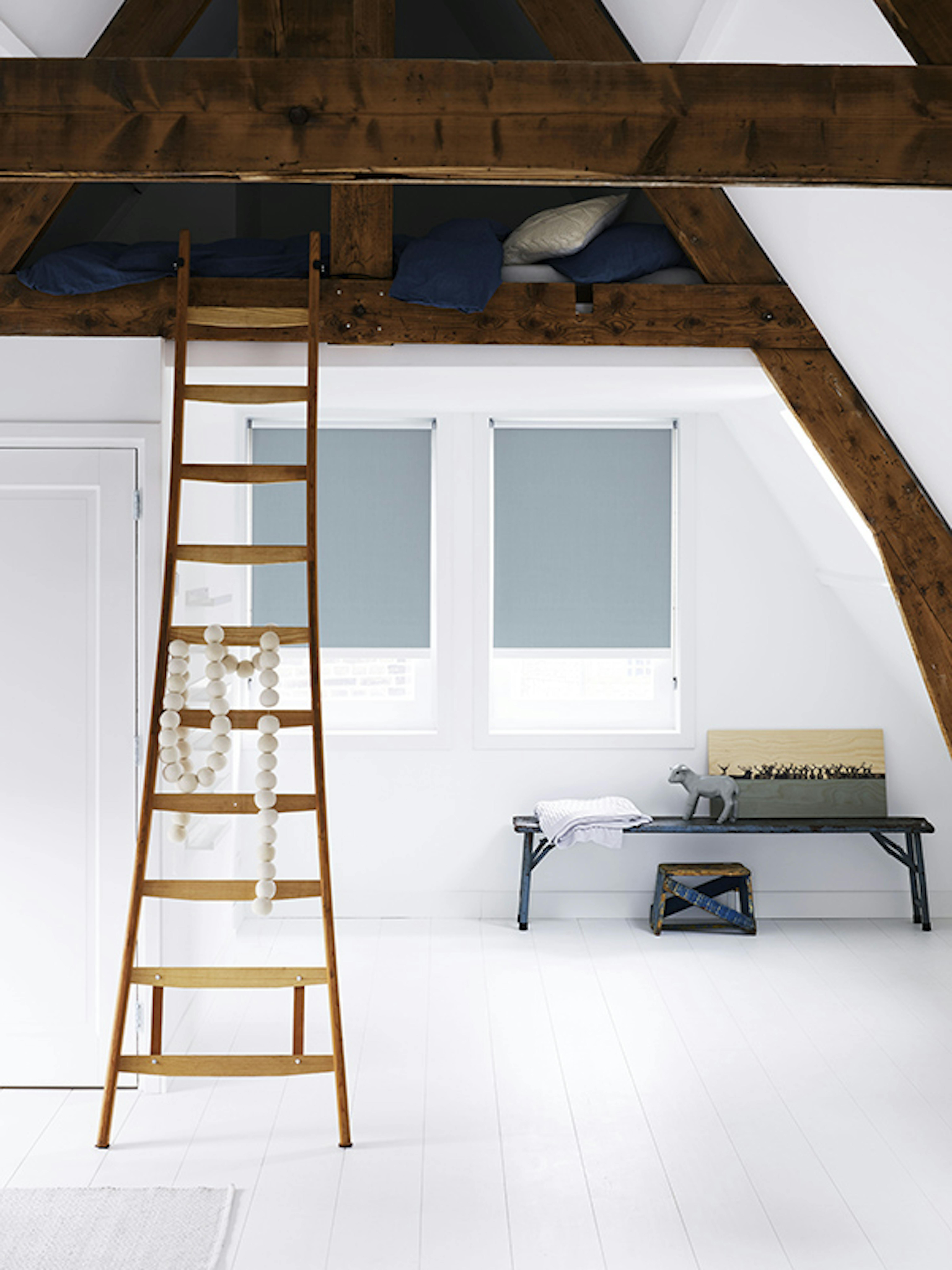 Rolgordijnen in de slaapkamer Rolgordijnen in de slaapkamer