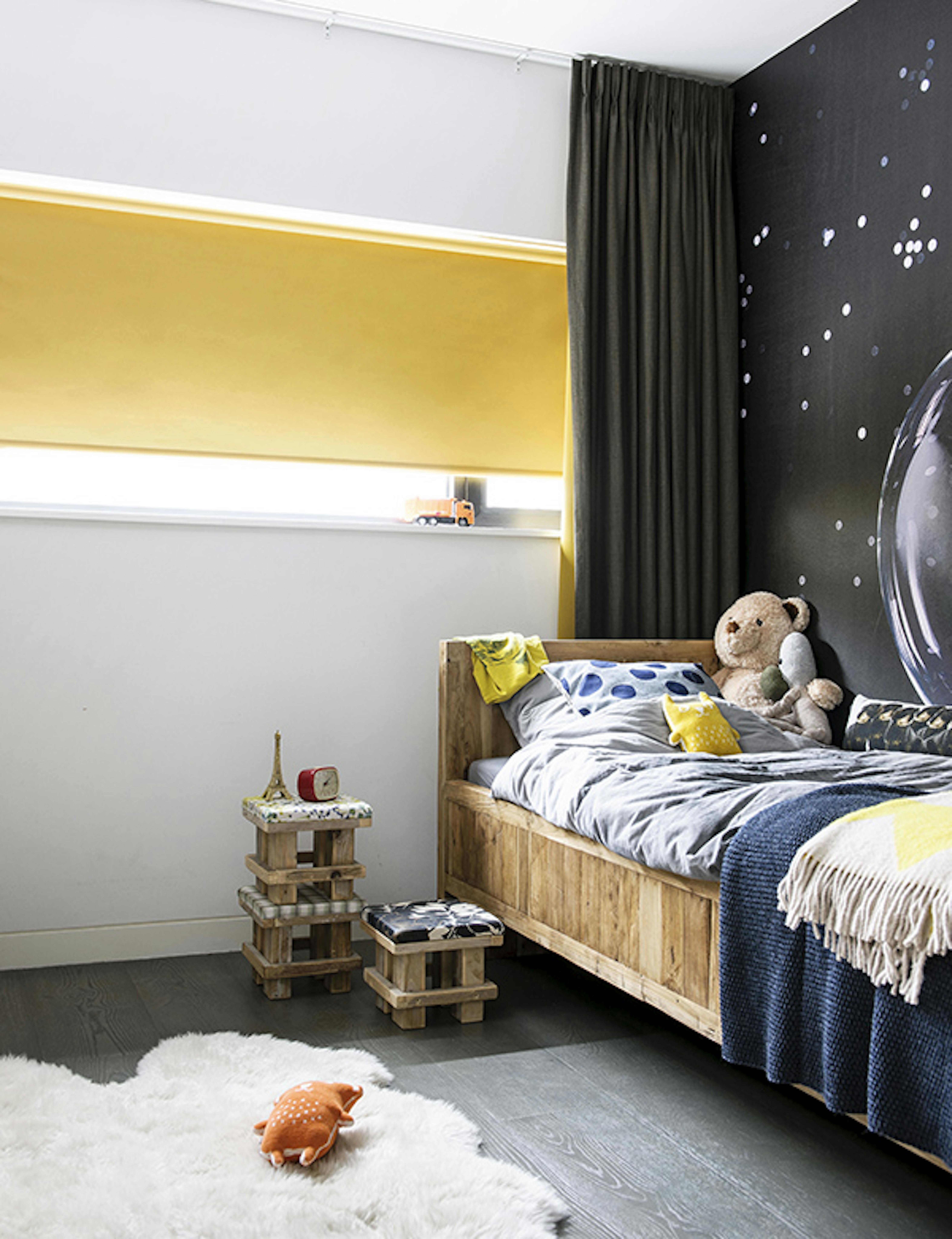 Rolgordijnen in de slaapkamer Rolgordijnen in de slaapkamer