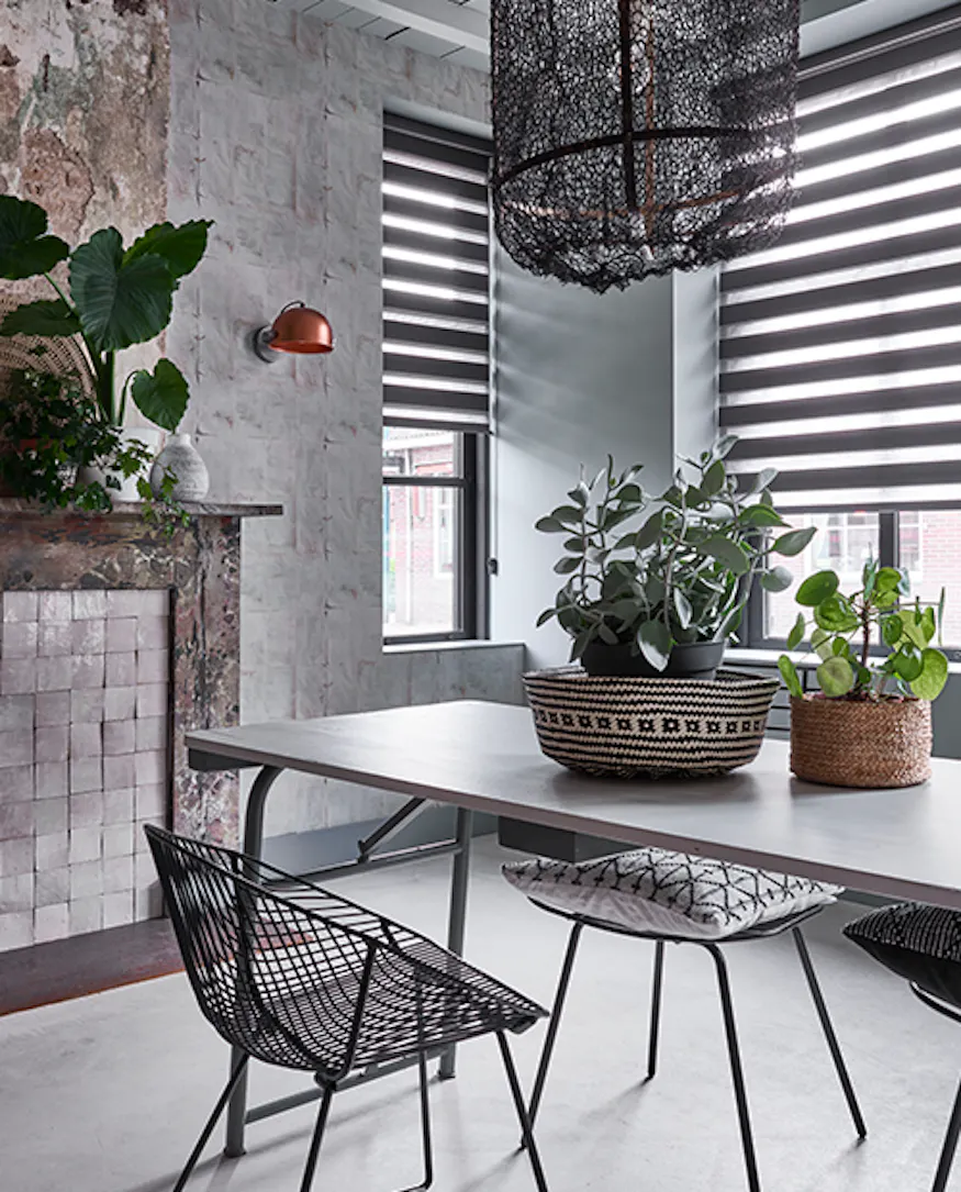 inspiratie duo rolgordijnen in de keuken inhuisplaza nl