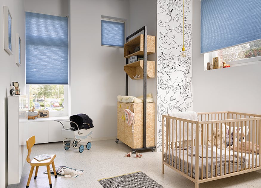 Verbazingwekkend 5x babykamer inspiratie: de meest geschikte raamdecoratie OX-43