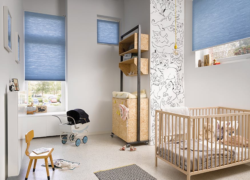 Beste 5x babykamer inspiratie: de meest geschikte raamdecoratie JU-41
