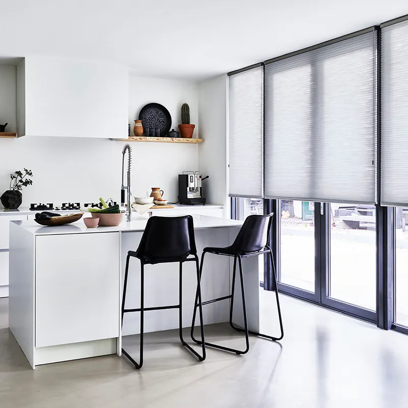 keukeninspiratie sfeervolle plisses en duettes inhuisplaza nl