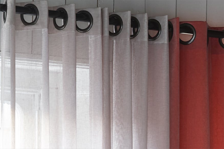 gordijnen met ringen