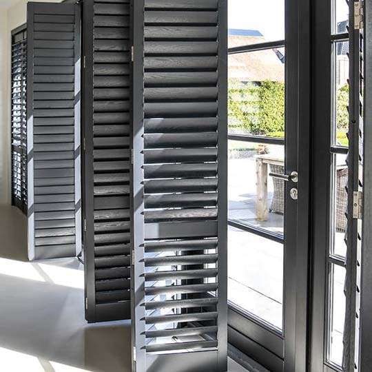 Shutters vouwrailsysteem BLEND