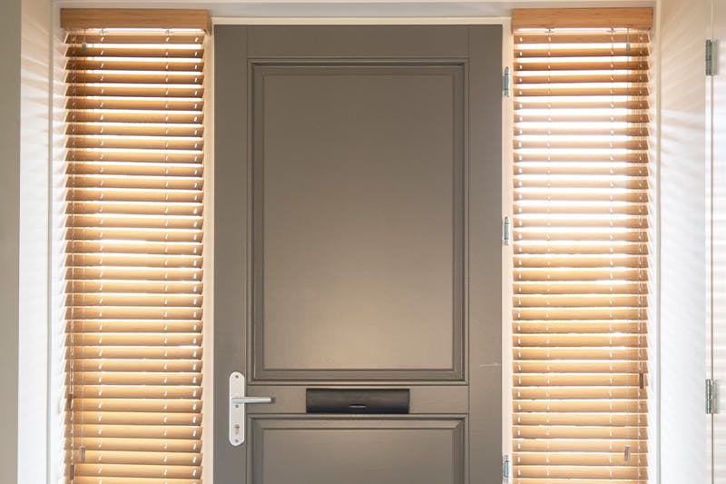 Houten jaloezieën INHUIS