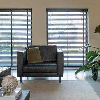 Houten jaloezieën INHUIS