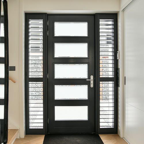Shutters voordeur Blend