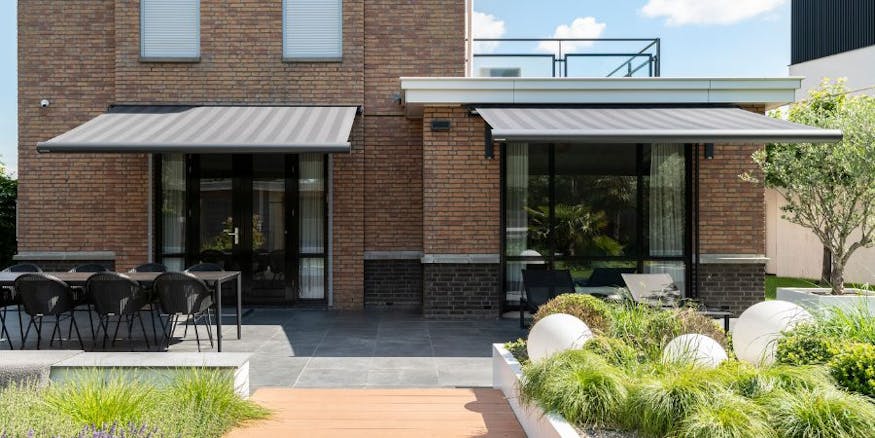 Zonnescherm Weinor inhuis plaza