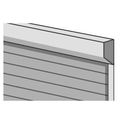 Optie kastuitvoering rolluiken Optie kastuitvoering rolluiken