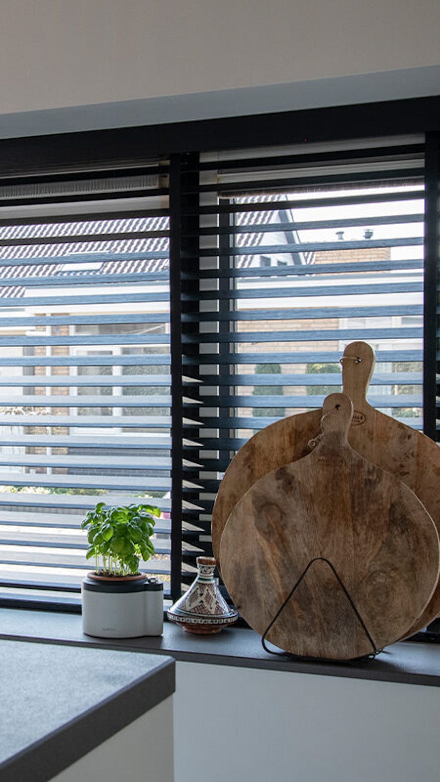 Fam. Langenberg jaloezie vensterbank keuken liggend