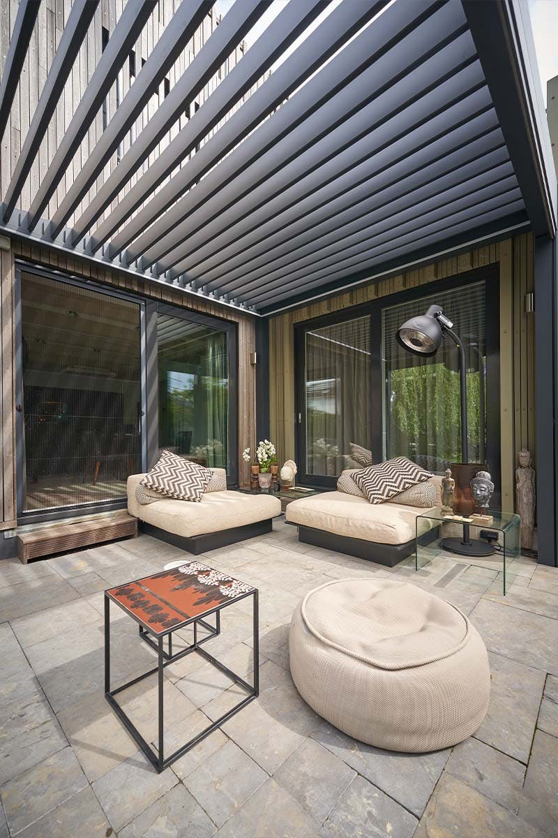 Verano Arezzo lamellendak lamellen onderaanzicht