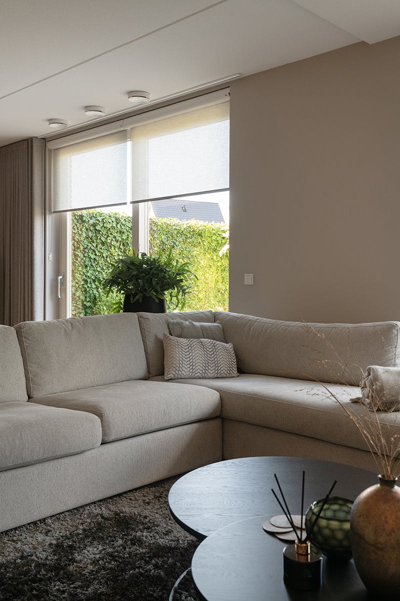 inhuis plaza - rolgordijnen schuifpui