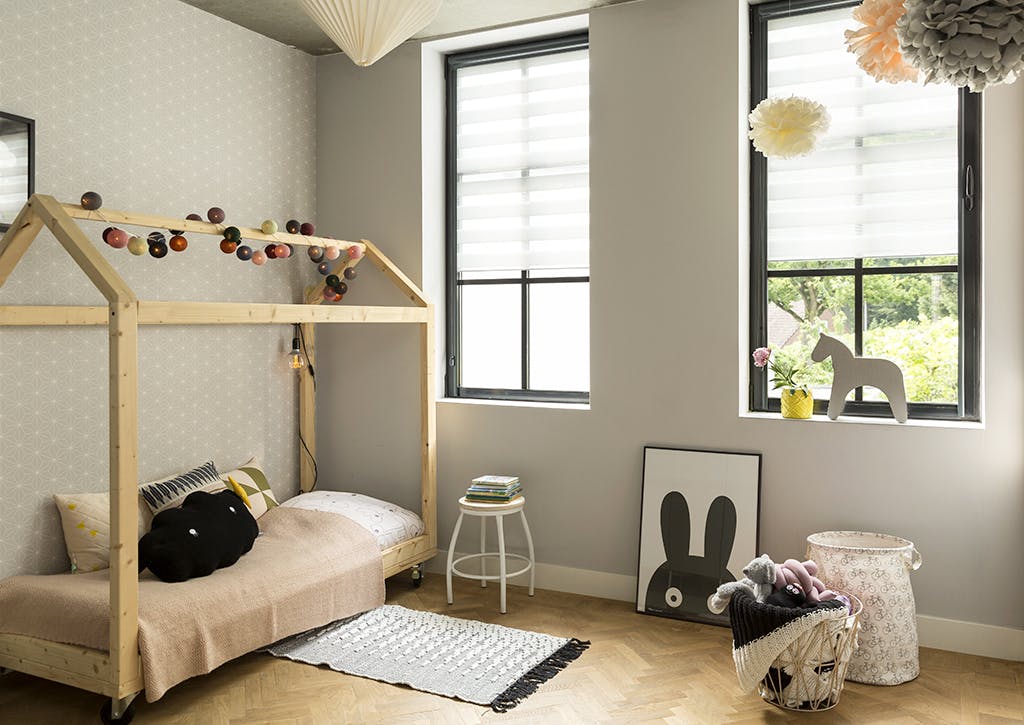 Duo rolgordijnen bij inhuis plaza