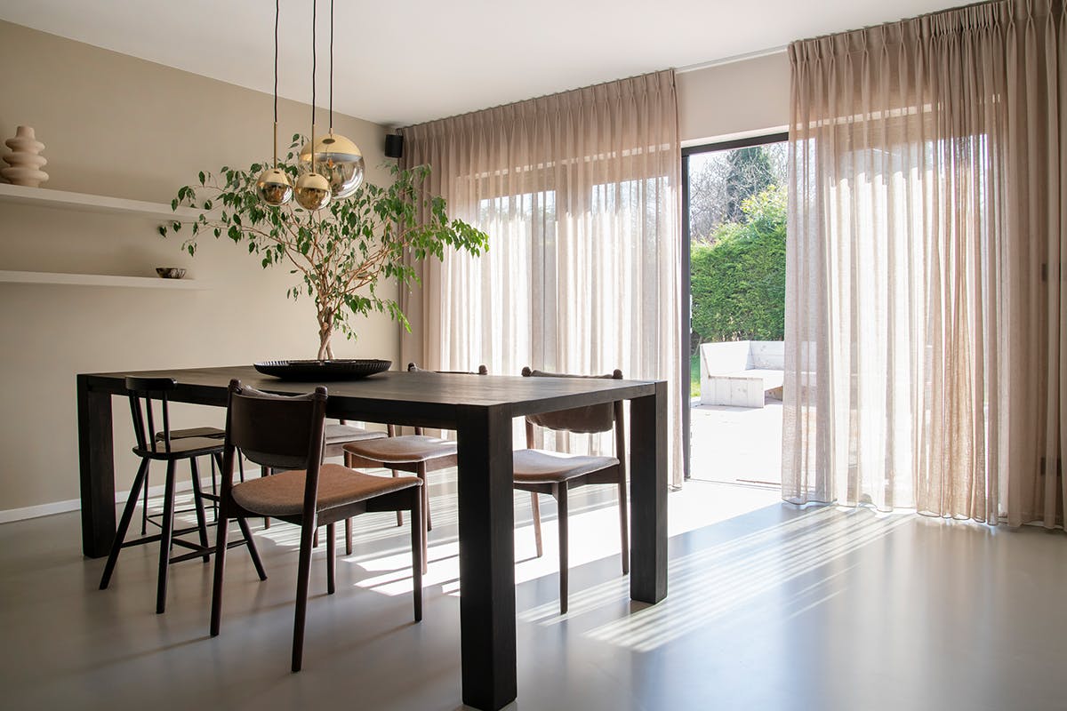 Gordijnen eetkamer/keuken