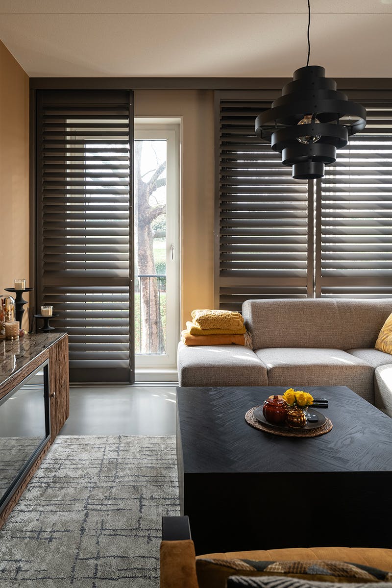 Shutters paneelrail