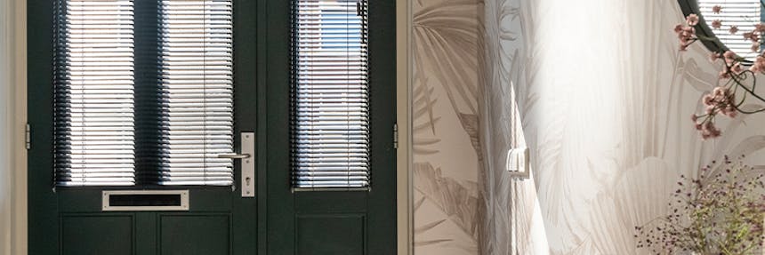 5x raamdecoratie voordeur