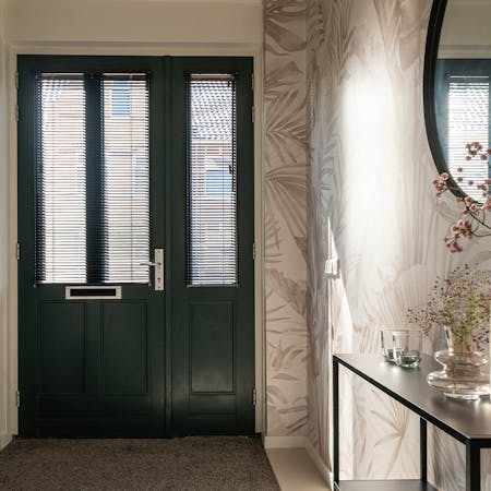 5x raamdecoratie voordeur