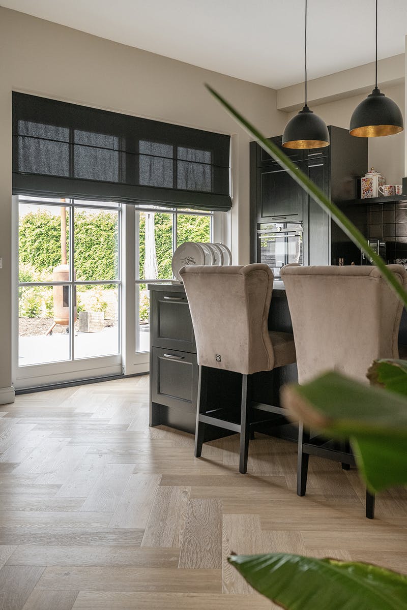 Vouwgordijnen schuifpui - inhuis plaza