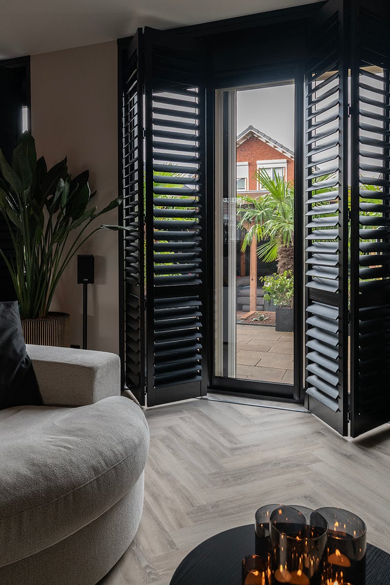 Shutters schuifdeur - inhuis plaza