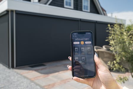 Automatische zonwering met app