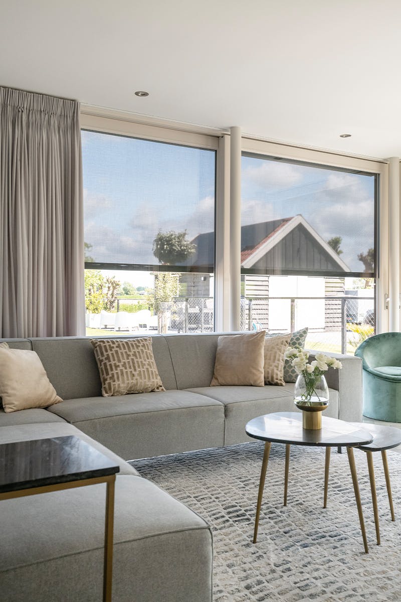 Roma screens - zicht naar buiten