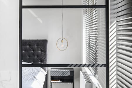 INHUIS - Aluminium jaloezieën in de slaapkamer