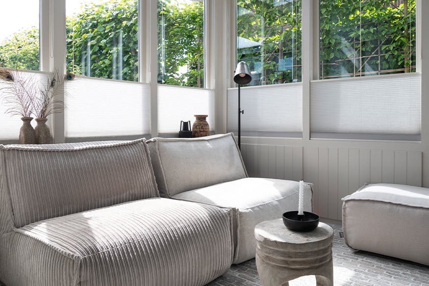 Plissés - Bij welk raam past welke uitvoering & bediening