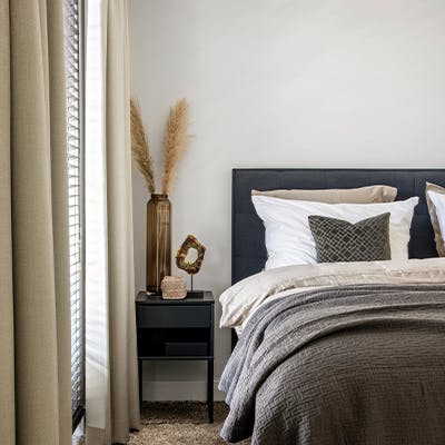 Slaapkamer ideeën raamdecoratie - thumbnail