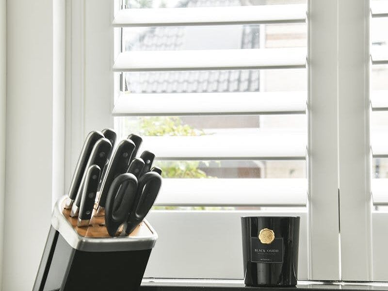 Klassieke zijstijl shutters