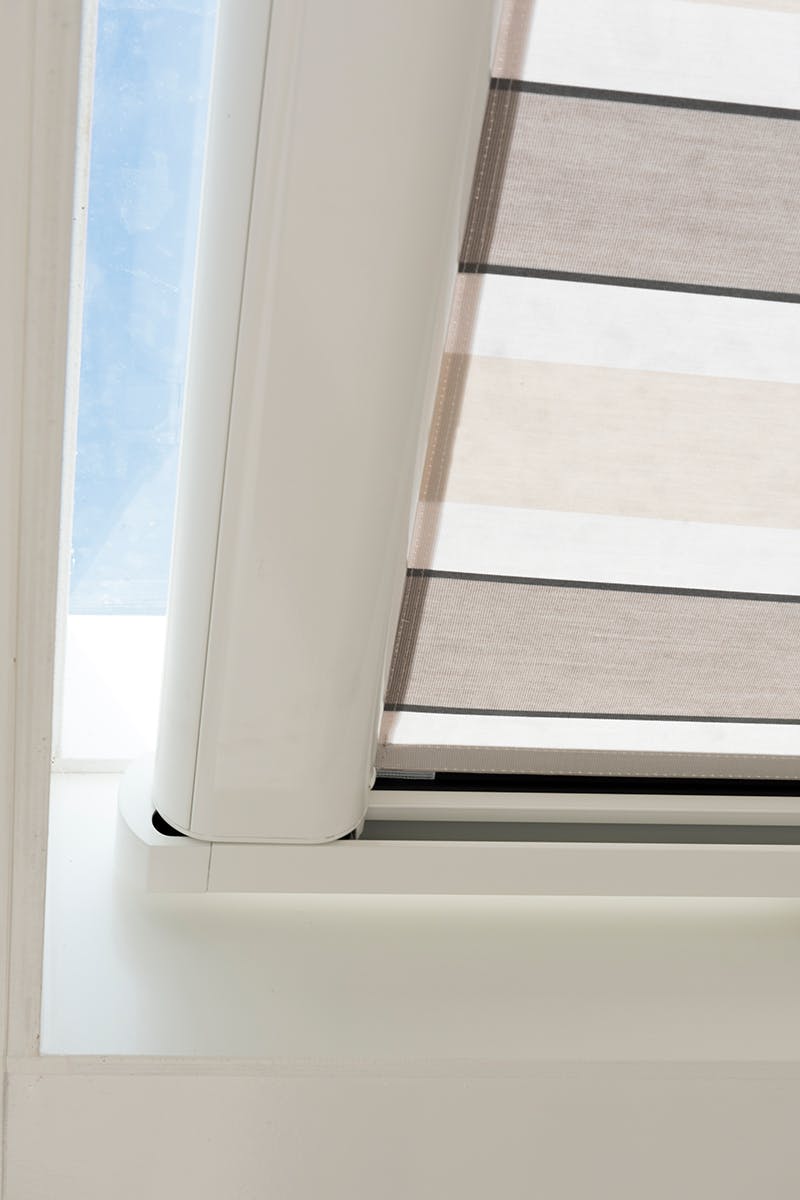 Systeemkleur verandazonwering - inhuis plaza