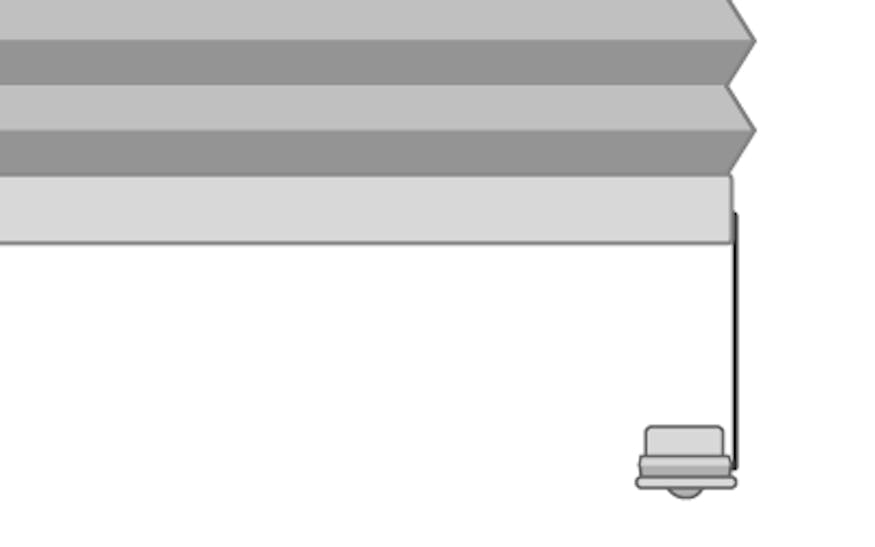 Ingespannen plissé - inhuis plaza