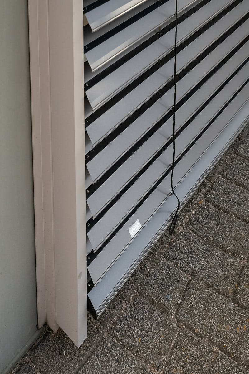 inhuis buitenjaloezieën - type lamel