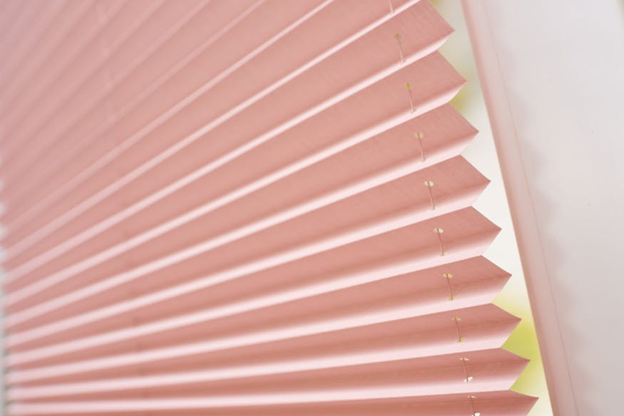 Plisséstof inhuis plaza