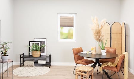 Plissé standaard - inhuis plaza