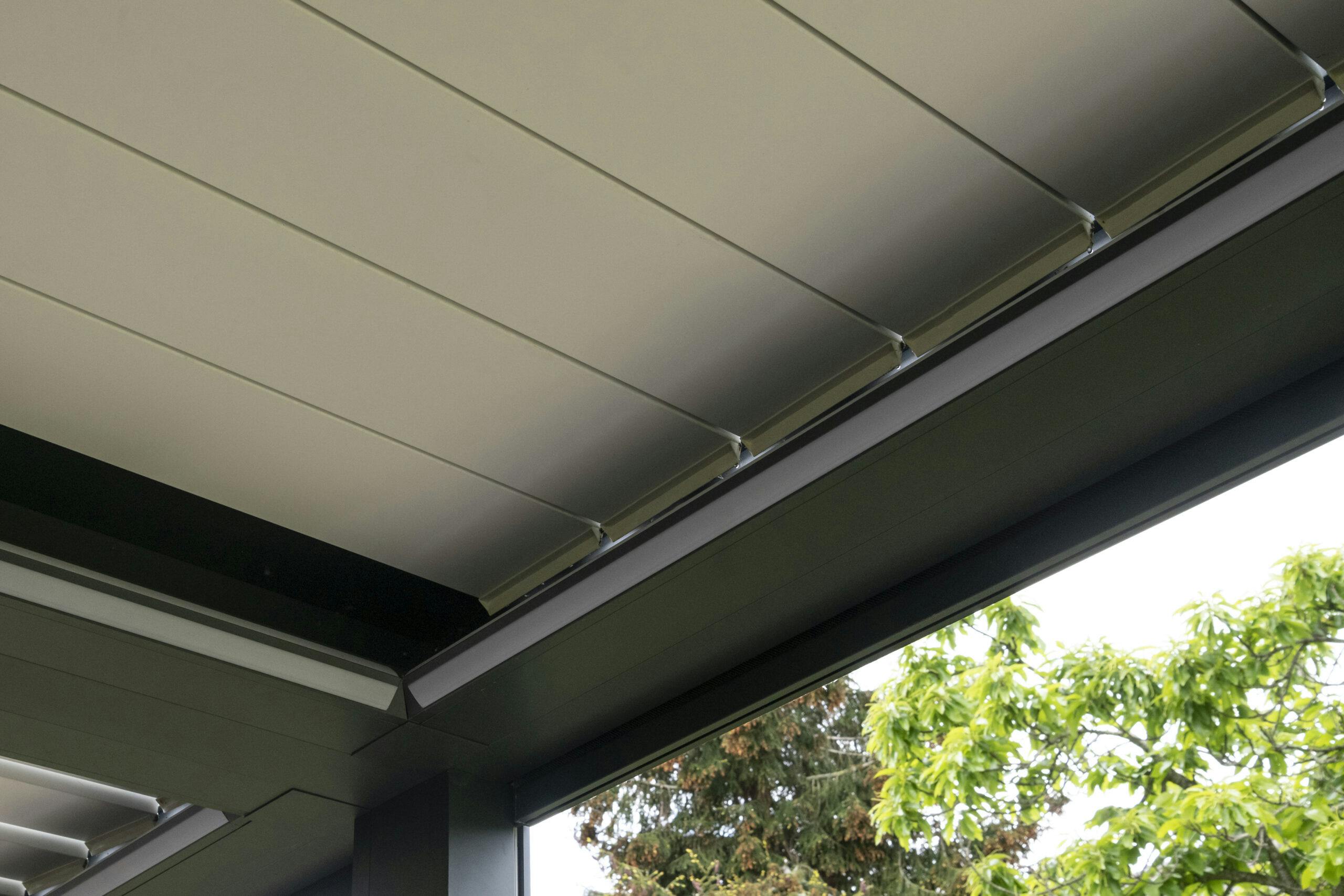 Led verlichting lamellendak - inhuis plaza