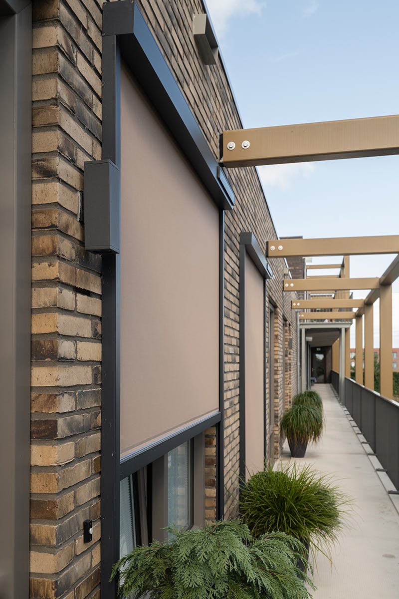 Screens op de dag - inhuis plaza