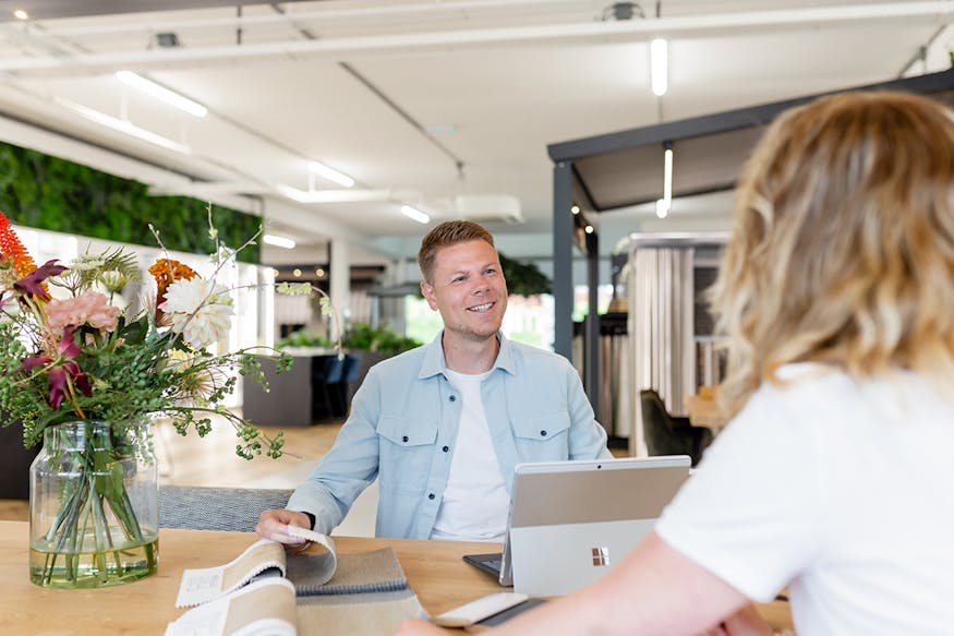 Bestellen bij inhuis plaza