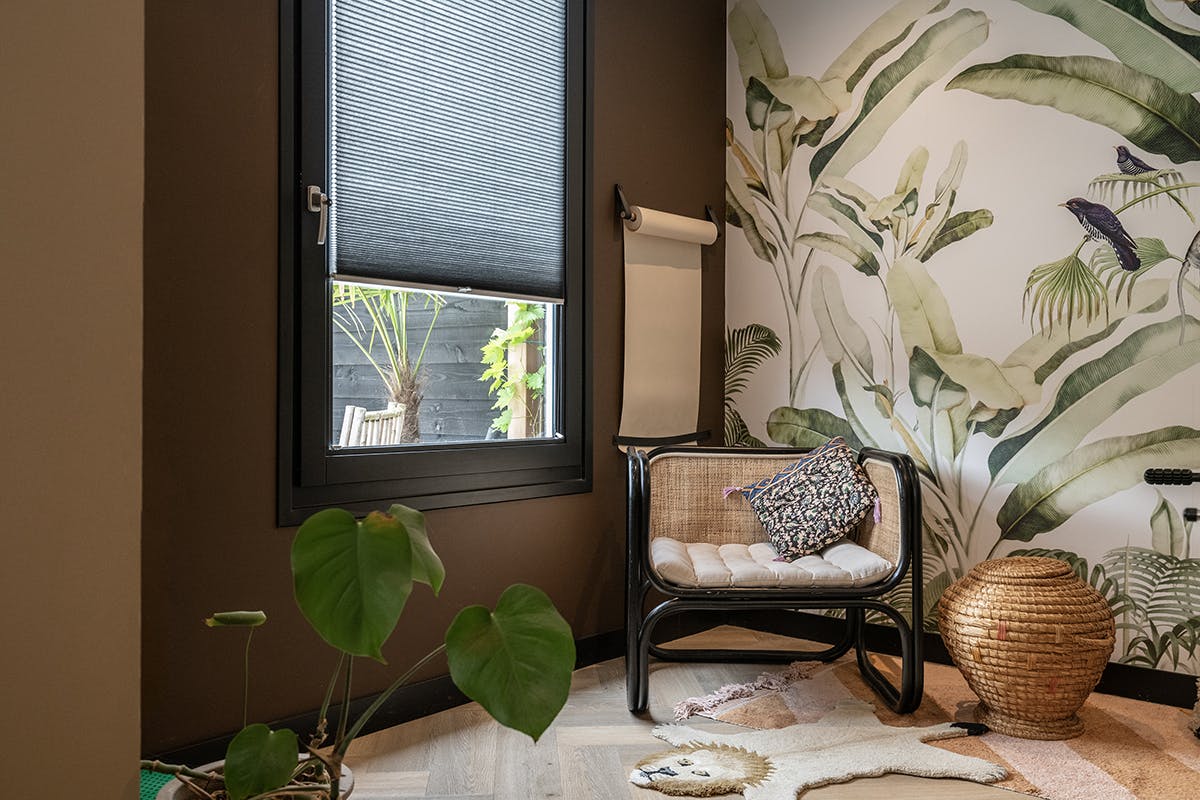 Plisségordijnen inhuis plaza