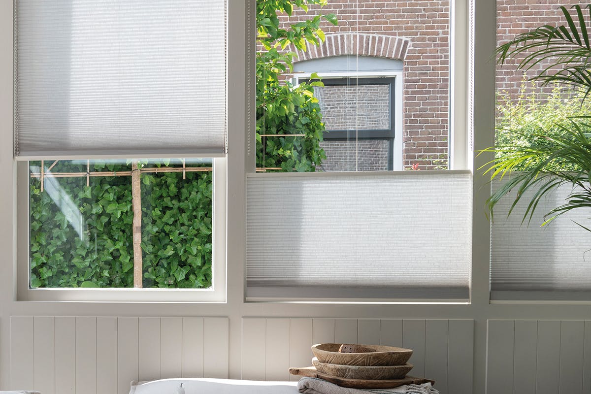 Plisségordijnen uitvoering - inhuis plaza