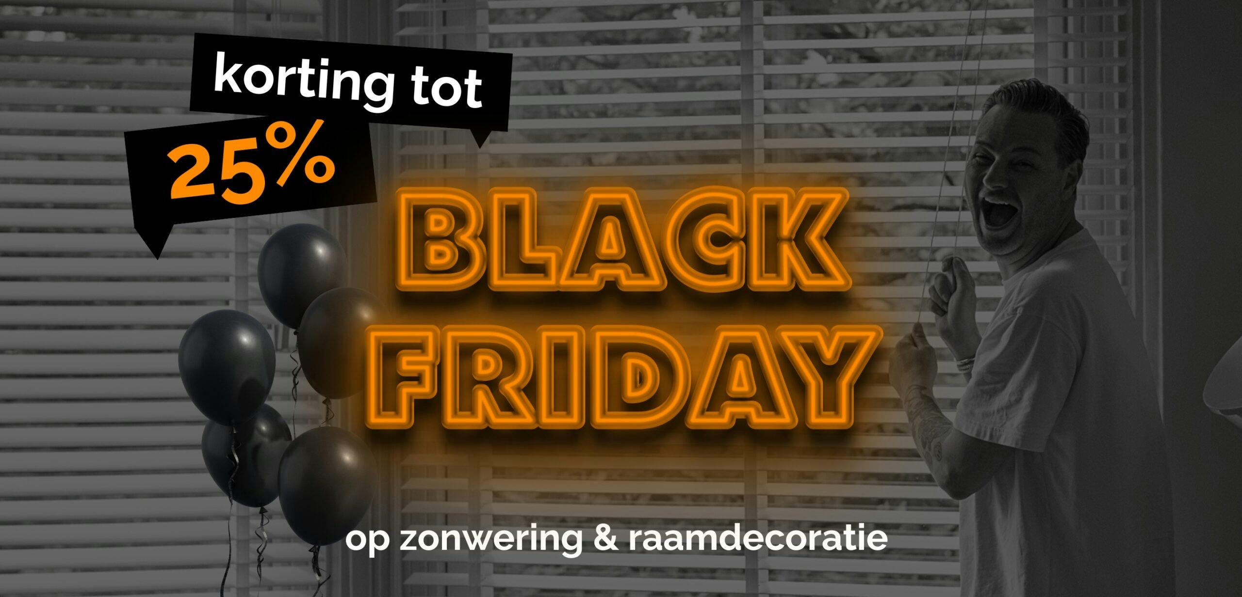 black friday zonwering