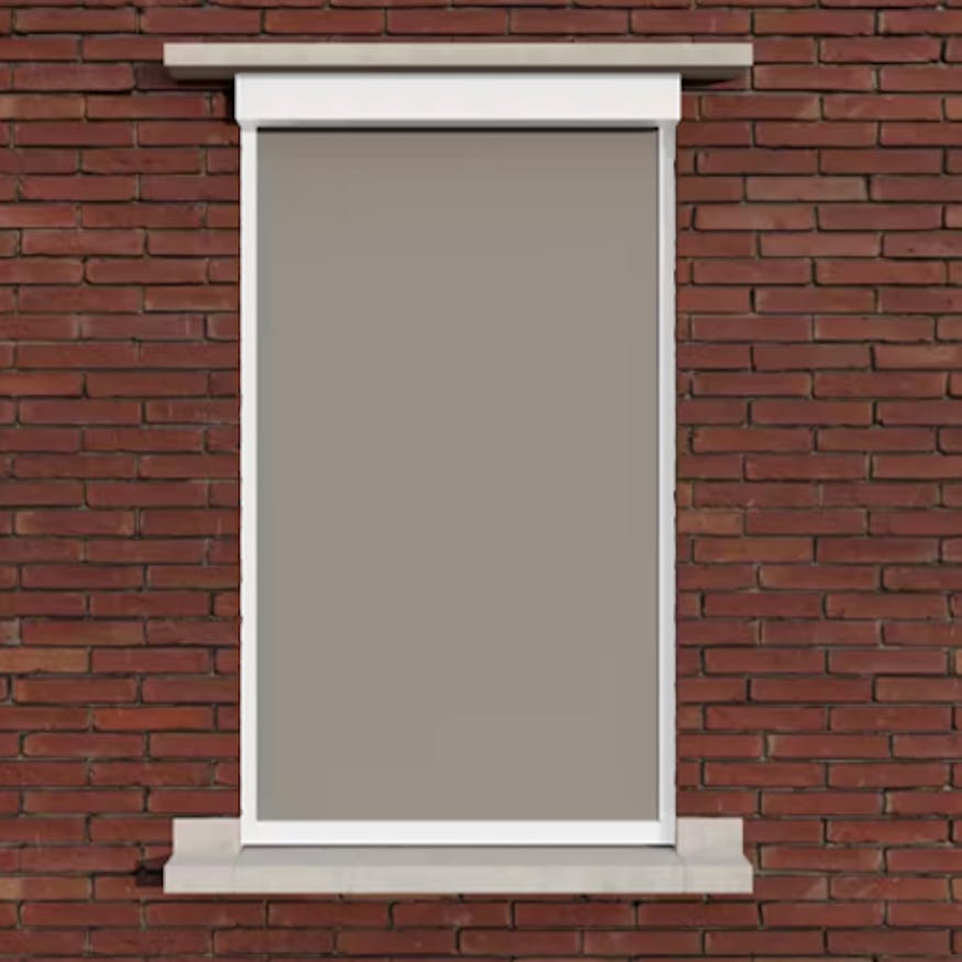 Screen wit beige- inhuis plaza