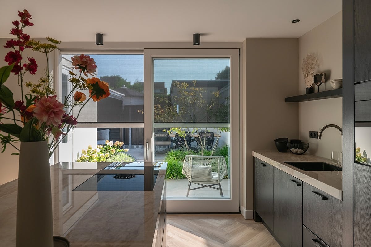 screen binnen klanten thuis