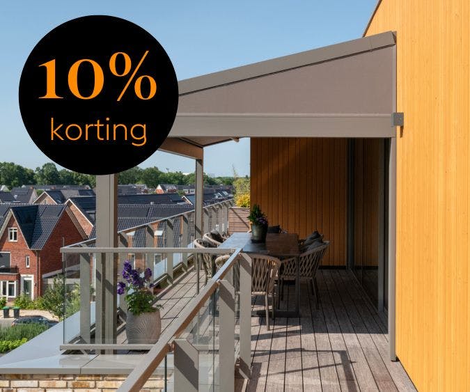 pergola zonwering10% bf