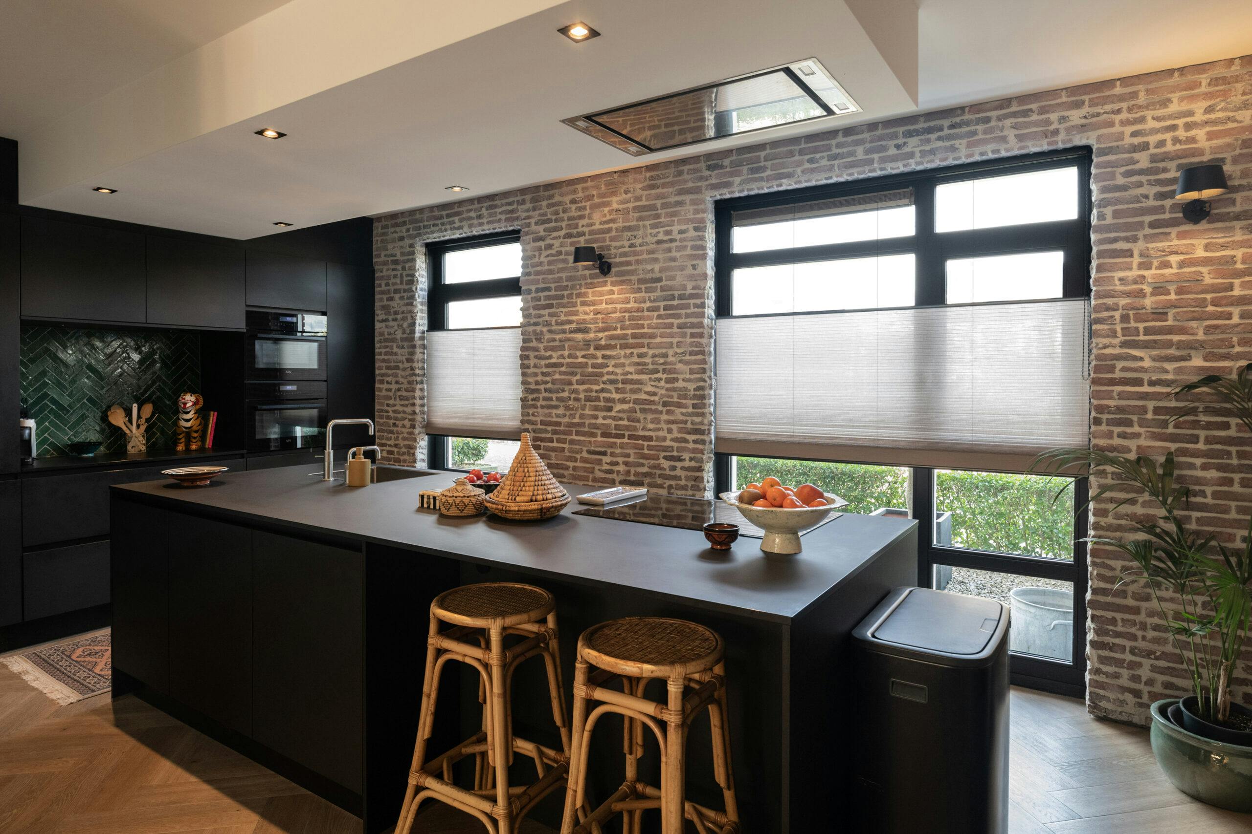 raamdecoratie keuken inhuis