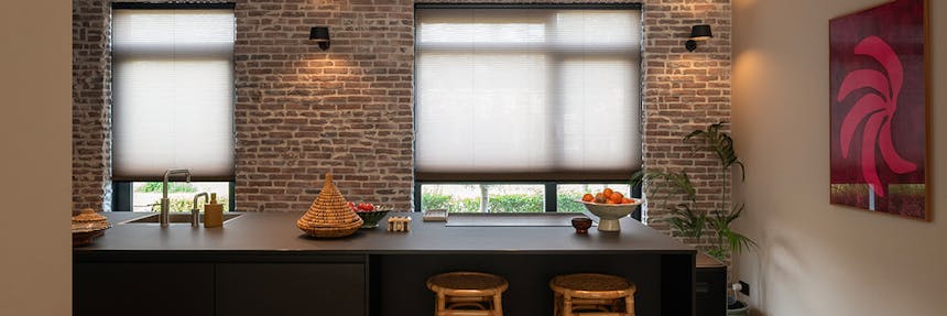 Kleuren plisségordijnen - inhuis plaza