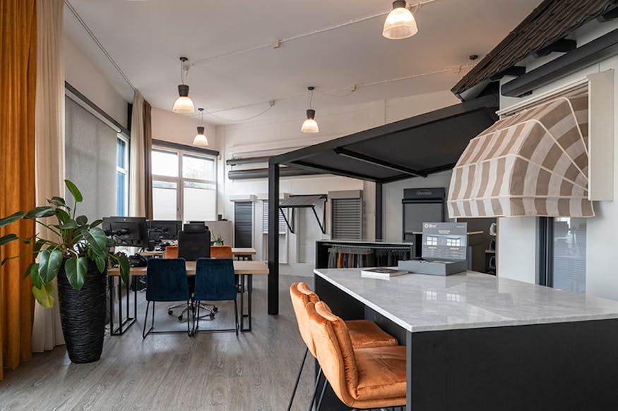 Showroom Naarden - Zonwering Amersfoort